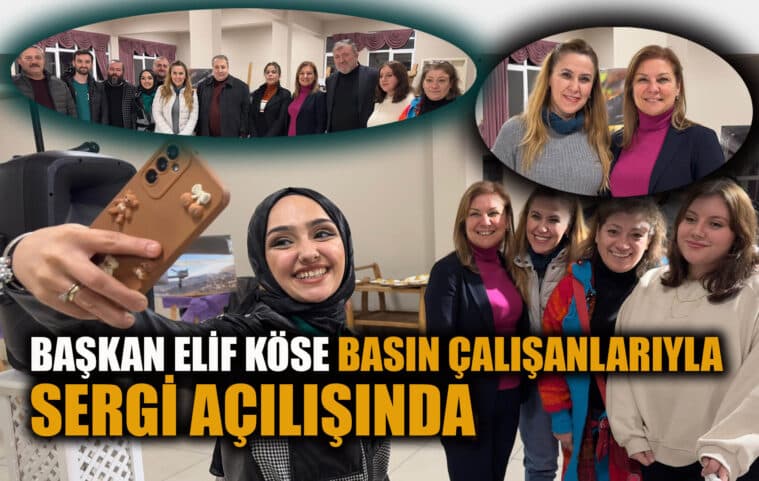 Başkan Elif Köse, "Sergi, Gazeteciler Gününe Renk Kattı"