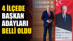 MHP’de 4 İlçede Başkan Adayları Kesinleşti