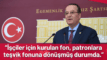 Milletvekili Akay “İşçiler için kurulan fon, patronlara teşvik fonuna dönüşmüş durumda”