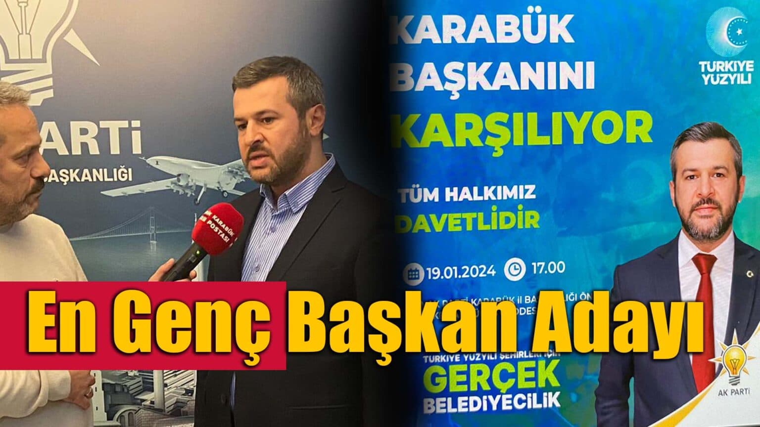 AK Parti'nin En Genç Belediye Başkan Adayı Özkan Çetinkaya oldu