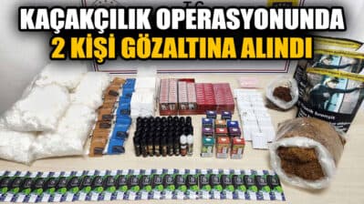 Karabük'te kaçakçılık operasyonunda 2 şüpheli gözaltına alındı