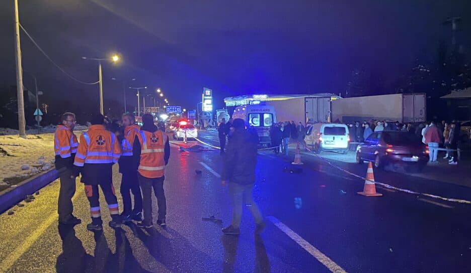 Bolu'da otomobilin çarptığı yaya hayatını kaybetti