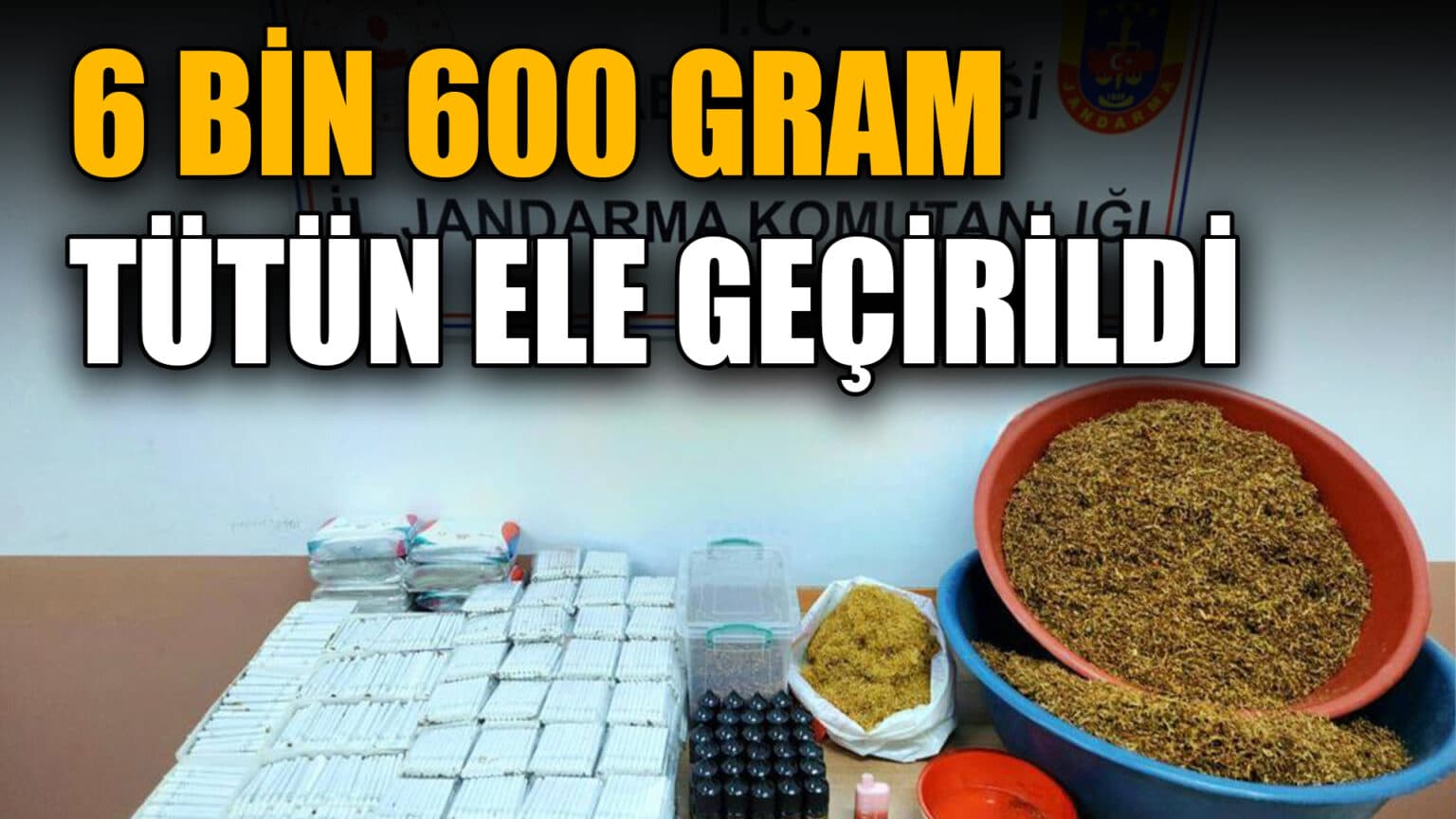 Jandarma Ekiplerinden Operasyon