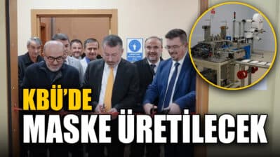 Karabük Üniversitesinde Maske Üretilecek