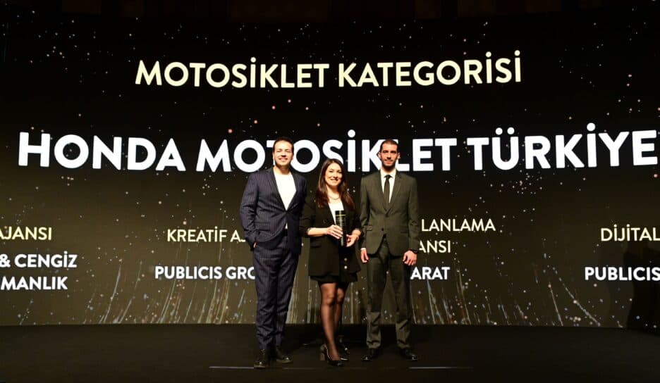 Honda Motosiklet'e "Yılın En İtibarlı Markası" ödülü