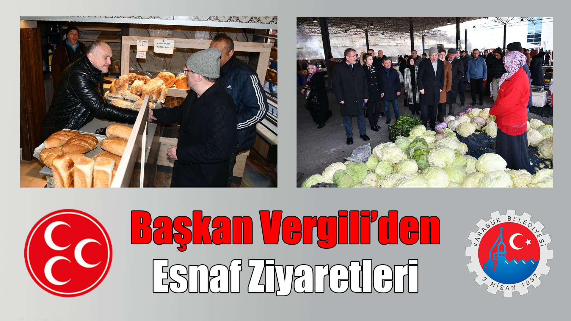 Karabük Belediye Başkanı Vergili, Ziyaretlerde Bulundu