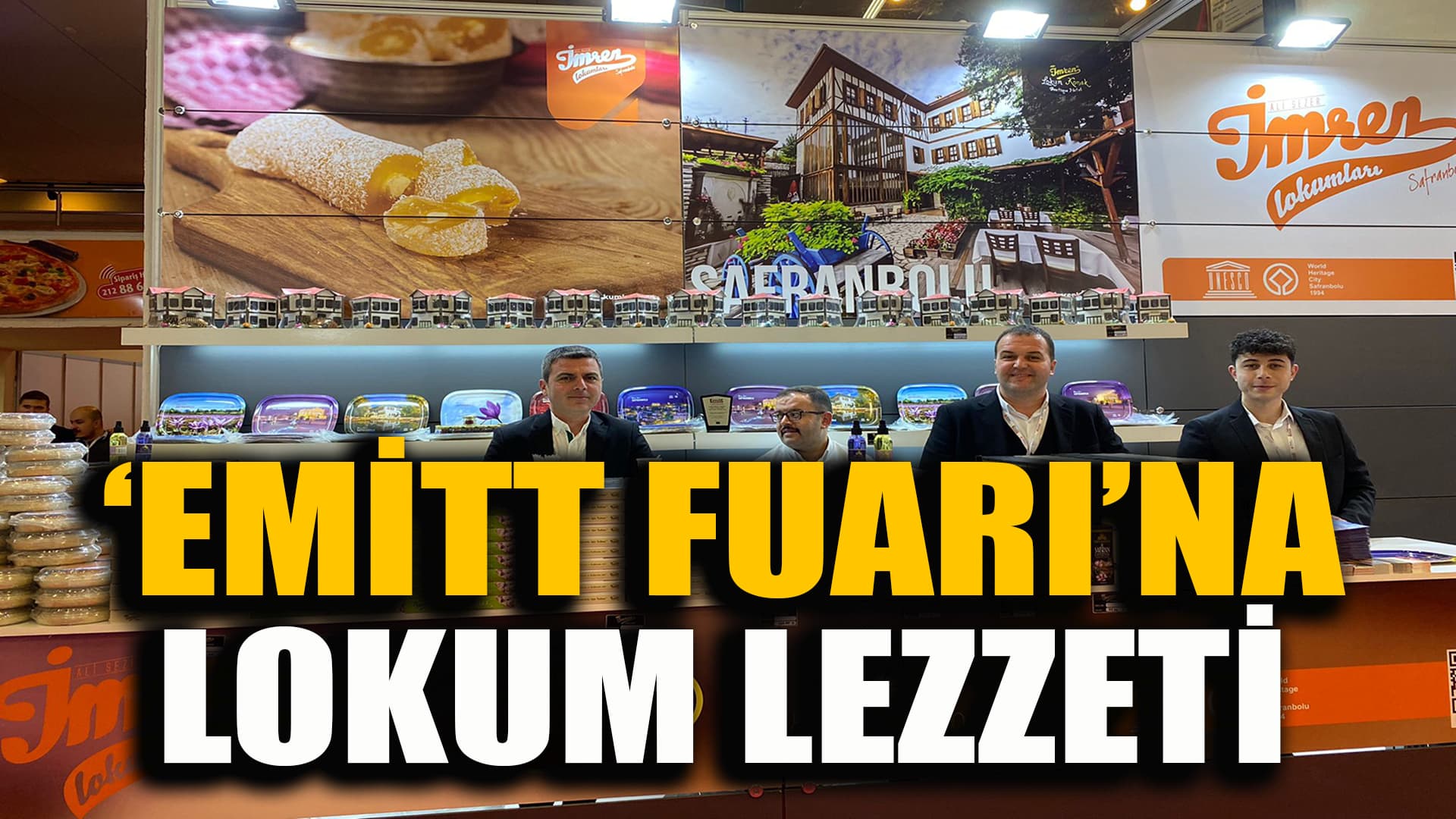 EMİTT Fuarı İmren Lokumlarıyla Tatlandı