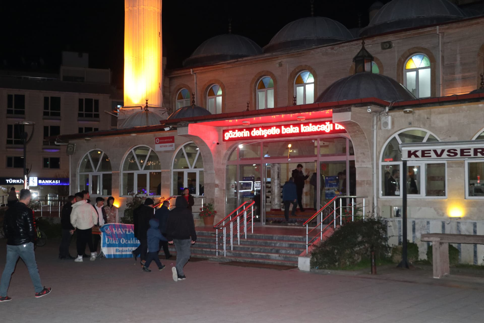 Havza'da Miraç Kandili idrak edildi