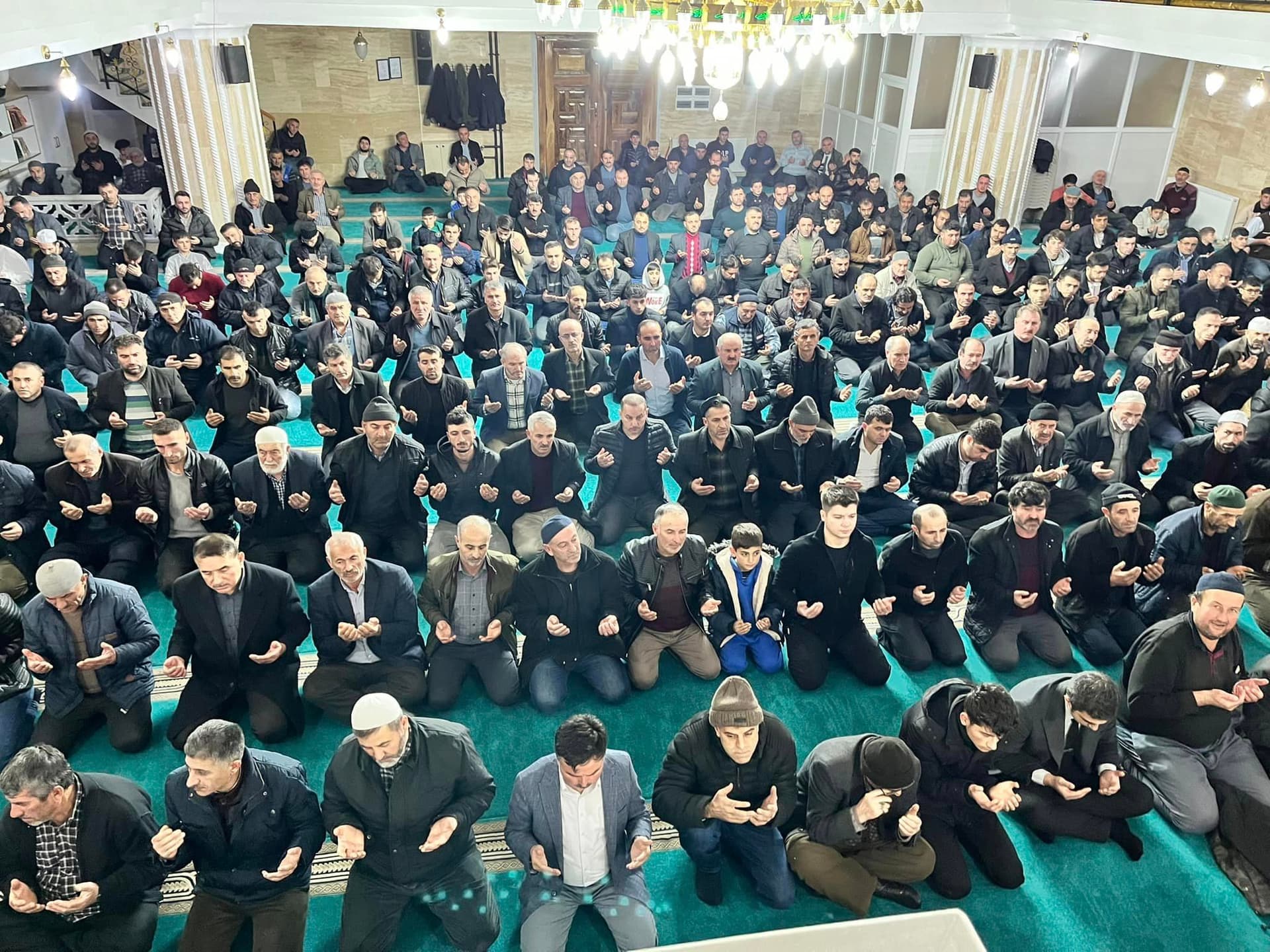 Sulusaray'da Miraç Kandili dualarla idrak edildi