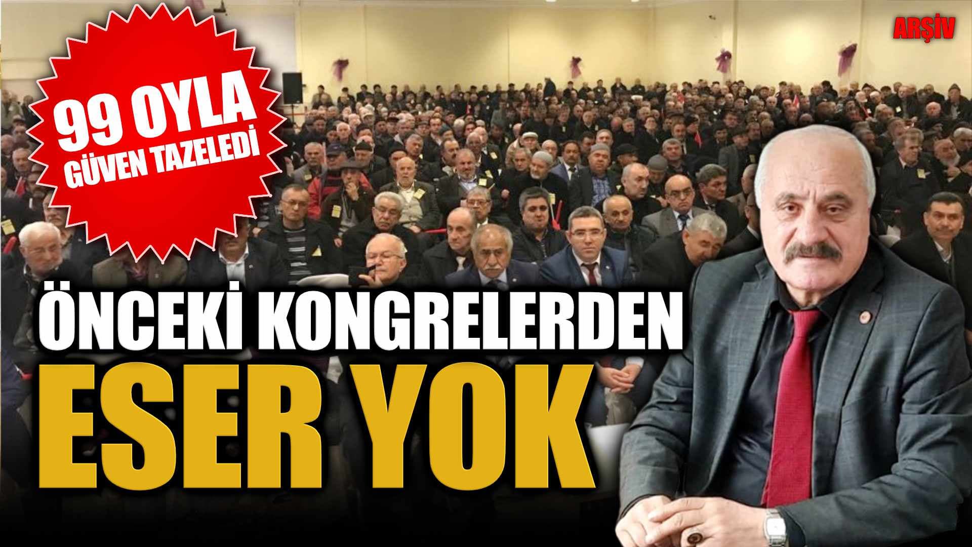 Karabük'te Sessiz Sedasız Kongre Yaptılar
