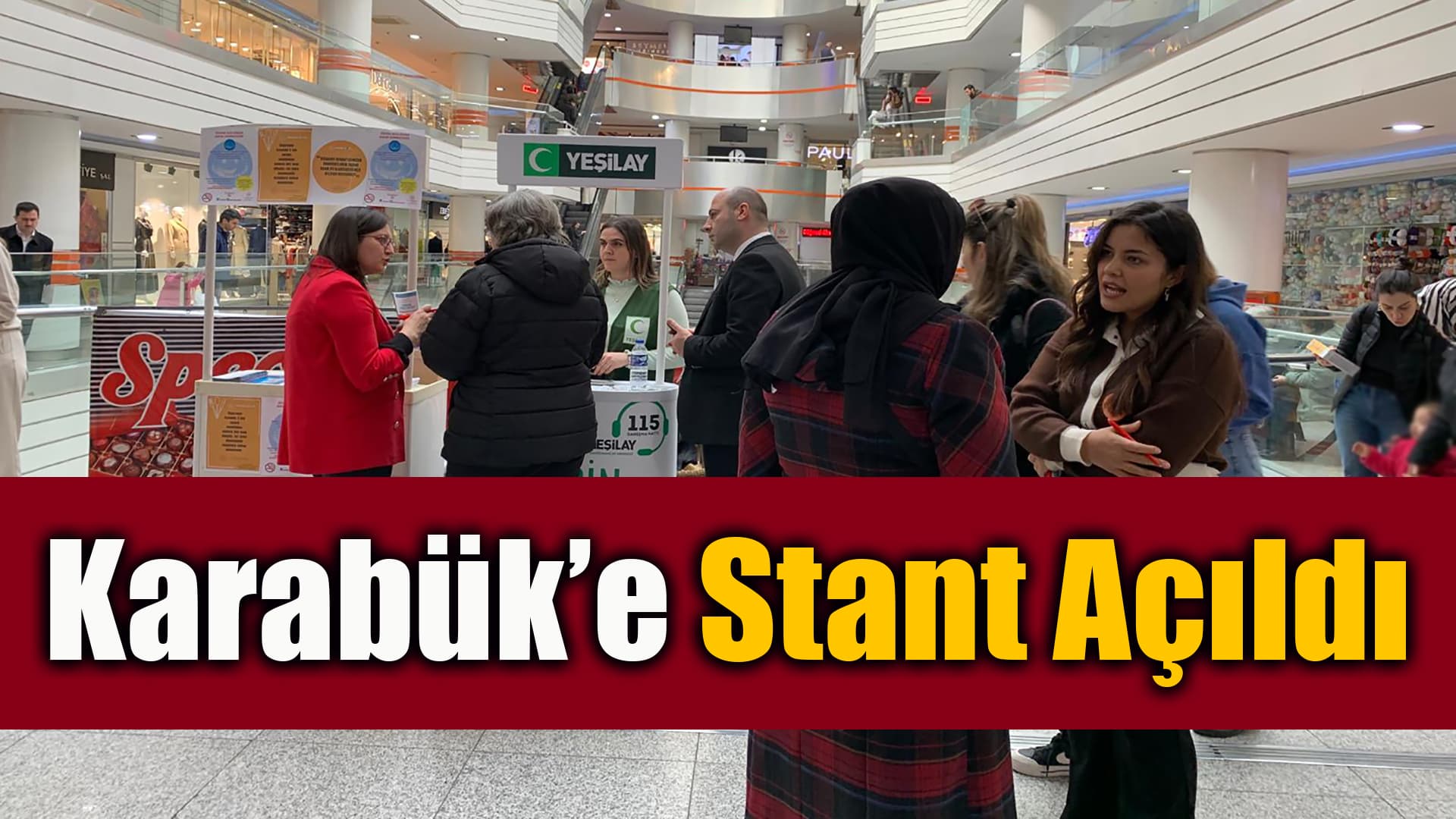 Karabük'te 9 Şubat Dünya Sigarayı Bırakma Günü’ne Özel Stant Açıldı