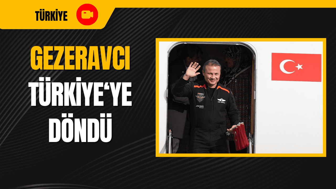 İlk Türk Astronot Gezeravcı Yuvasına Döndü