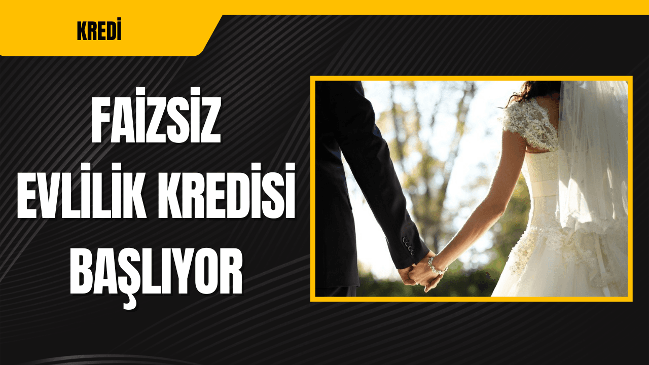Bakan Göktaş Açıkladı, 15 Şubat'ta Başlıyor Faizsiz Evlilik Kredisi