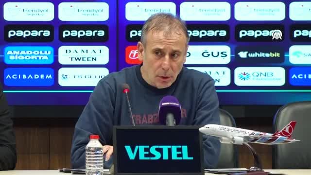 Trabzonspor-Hatayspor maçının ardından