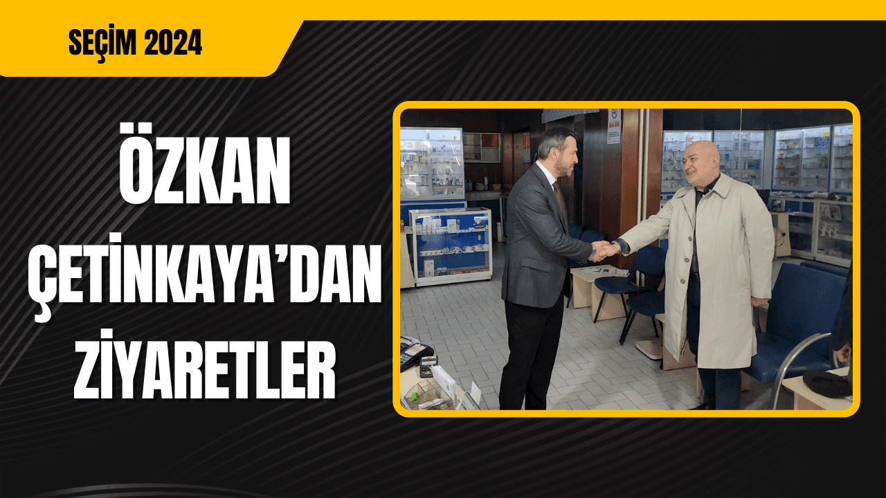 AK Parti Karabük Belediye Başkan Adayı Çetinkaya'dan Esnaf Ziyareti