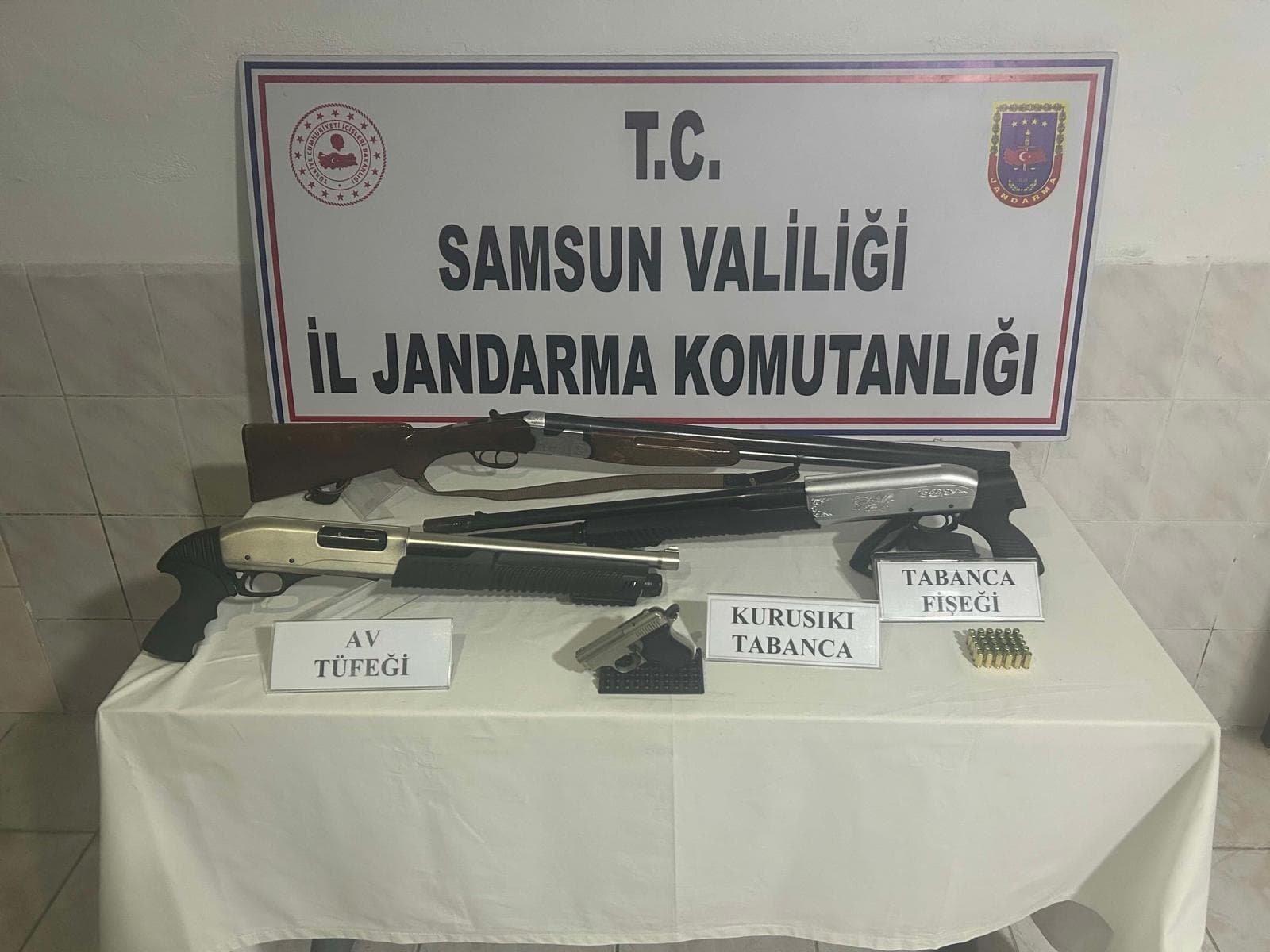 Samsun’da kaçak silah operasyonunda 1 kişi yakalandı