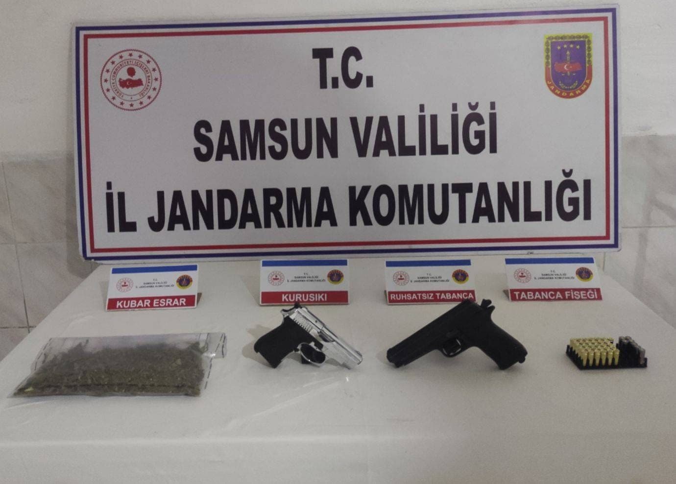 Samsun'da uyuşturucu operasyonunda 1 kişi yakalandı