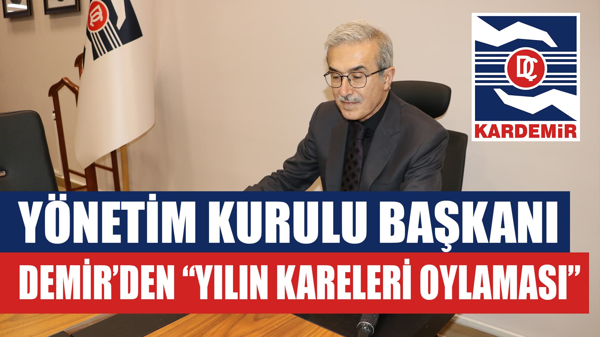 KARDEMİR Yönetim Kurulu Başkanı Demir, AA'nın "Yılın Kareleri" Oylamasına Katıldı