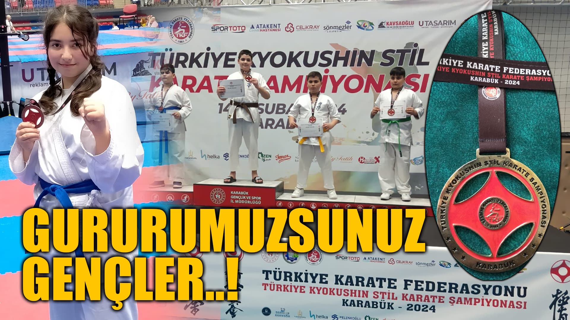 Karabüklü Karateciler Ulusal Şampiyonada Zafer Kazandı!