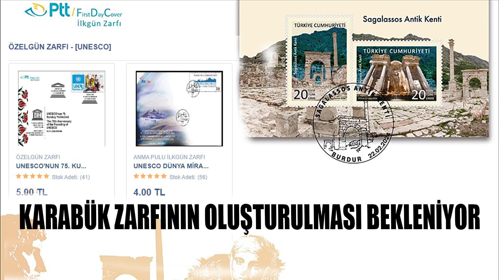 PTT Filateli'de Karabük ve Safranbolu tasarımı bekleniyor