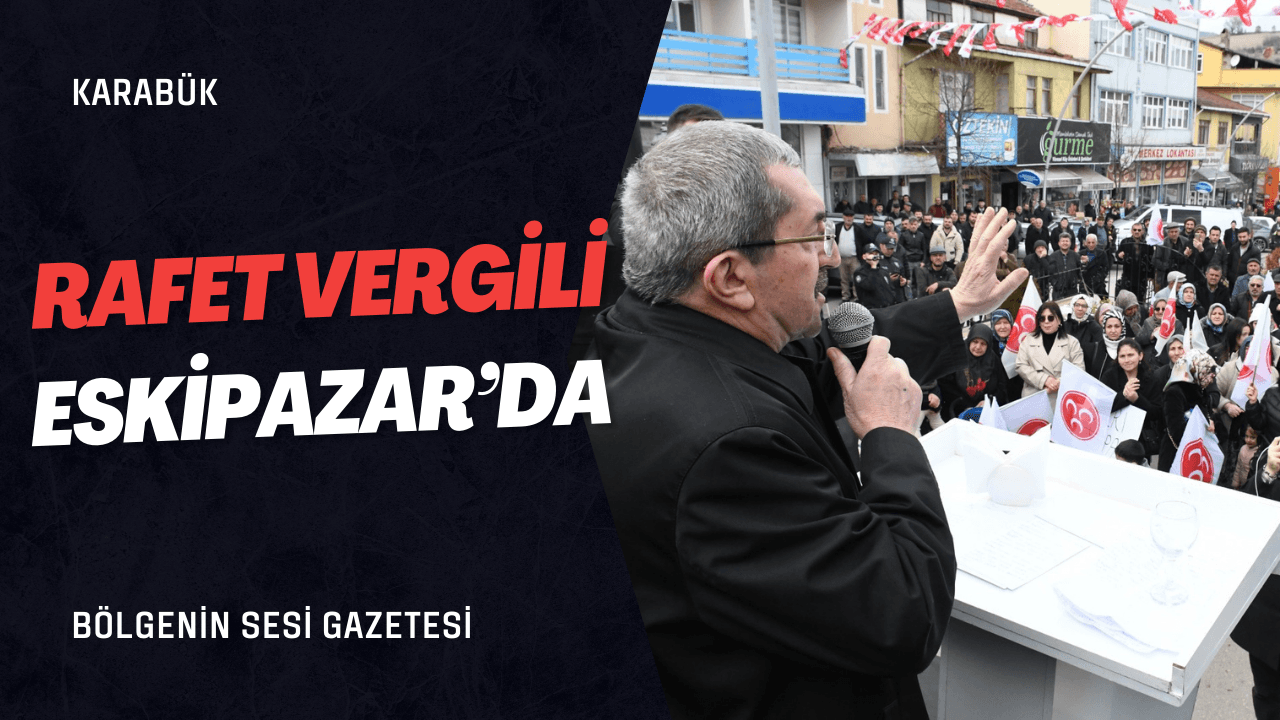 Başkan Vergili Eksipazar’da Aday Tanıtım Toplantısına Katıldı
