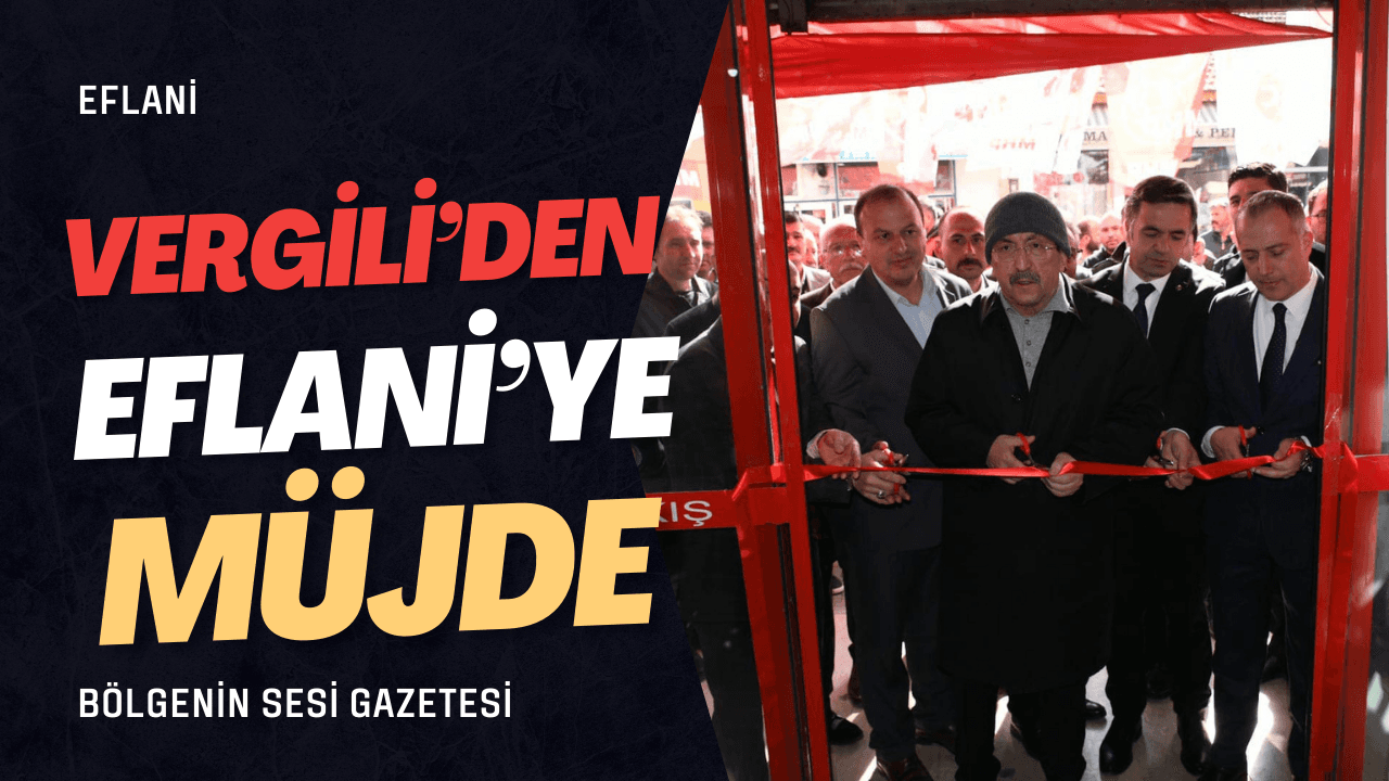 Başkan Vergili’den Eflani’ye Düğün Salonu Müjdesi