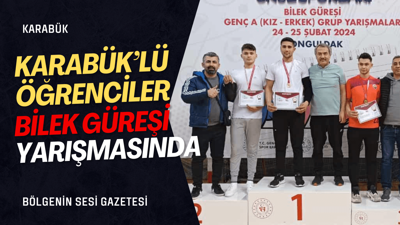 Mecitözü'nden 13 Öğrenci Bilek Güreşinde Derece Elde Etti