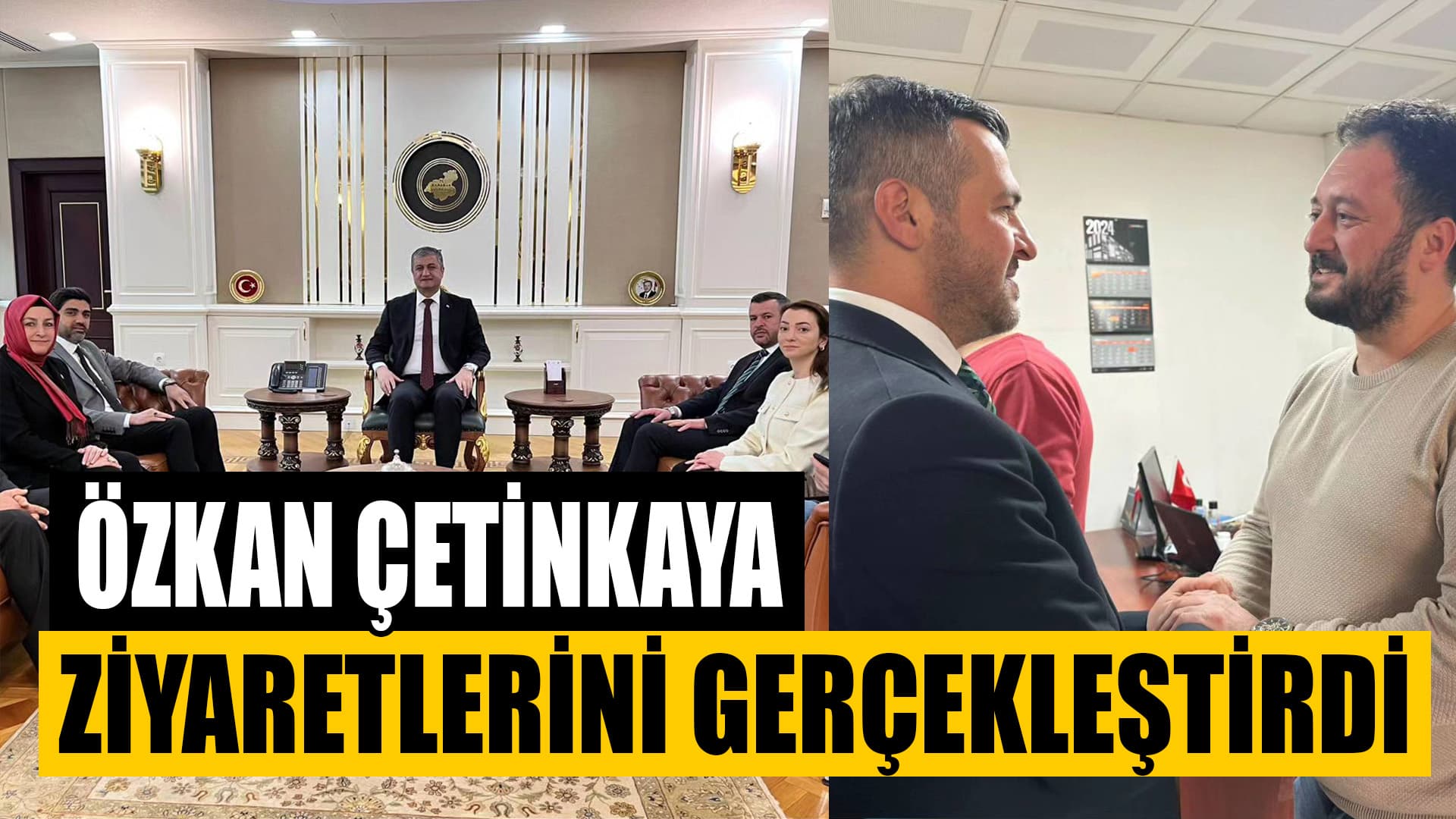 AK Parti Karabük Belediye Başkan Adayı Çetinkaya, Ziyaretlerini Sürdürdü