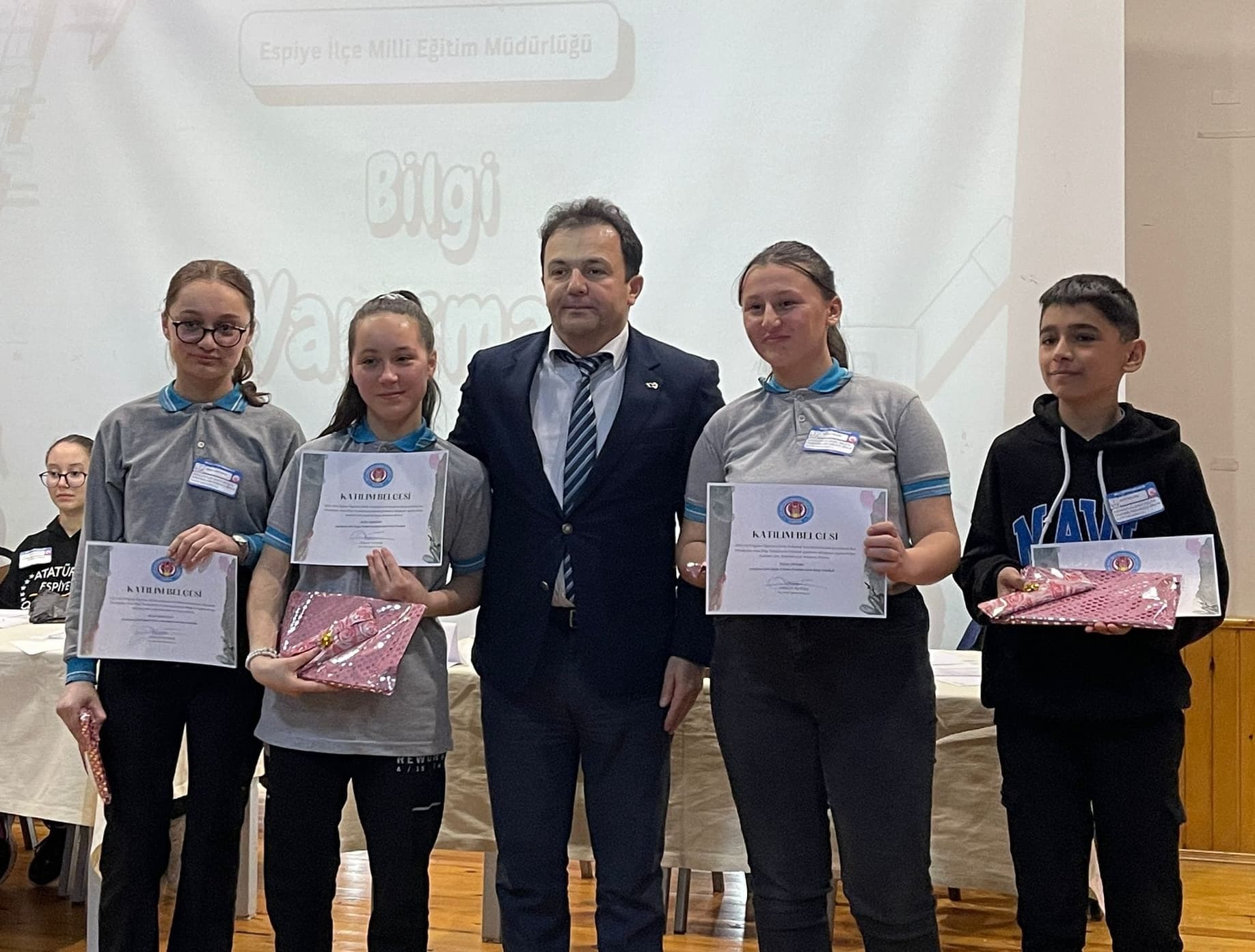 Espiye'de bilgi yarışması düzenlendi
