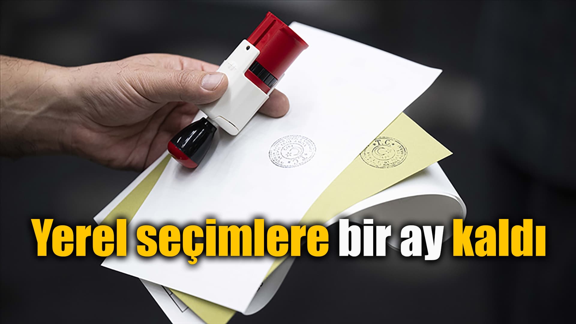 Yerel seçimlere bir ay kaldı