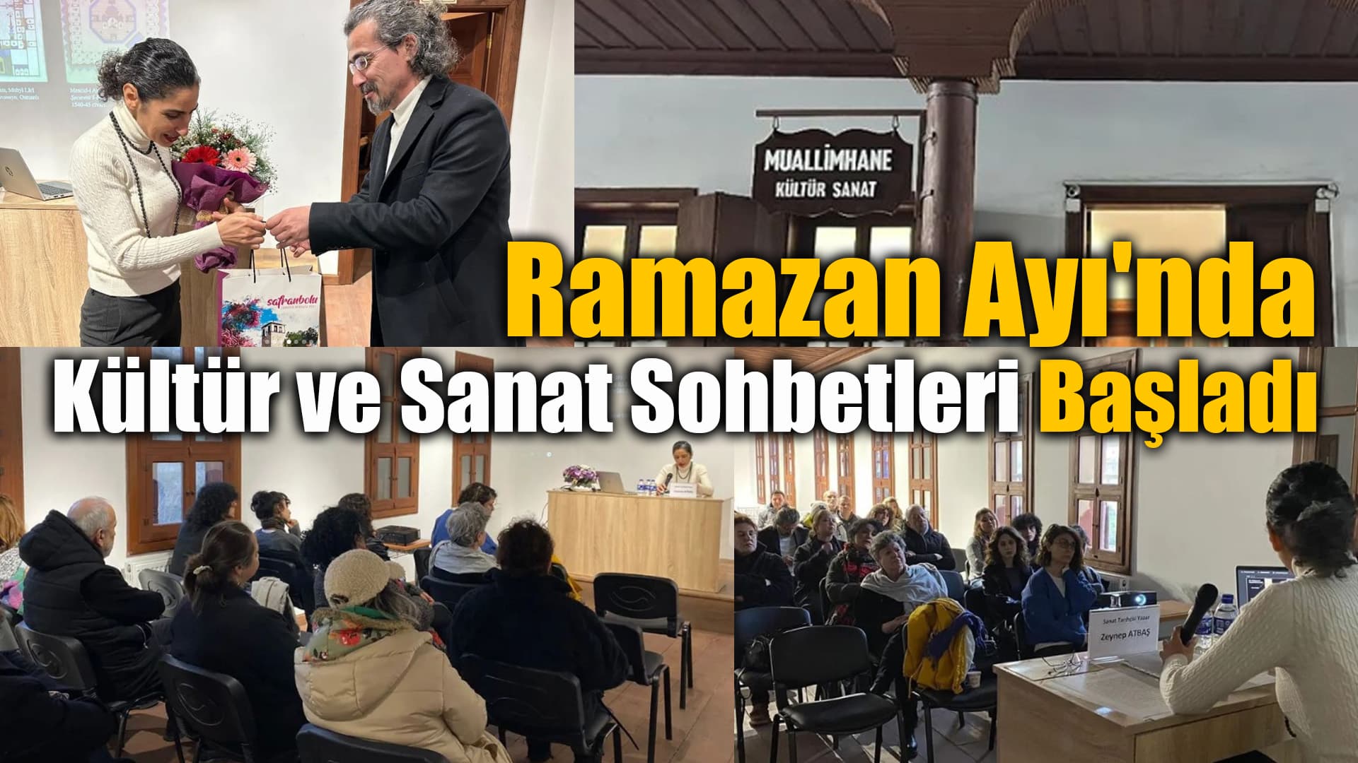 Safranbolu Muallimler Birliği'nde Ramazan Sohbetleri Başladı