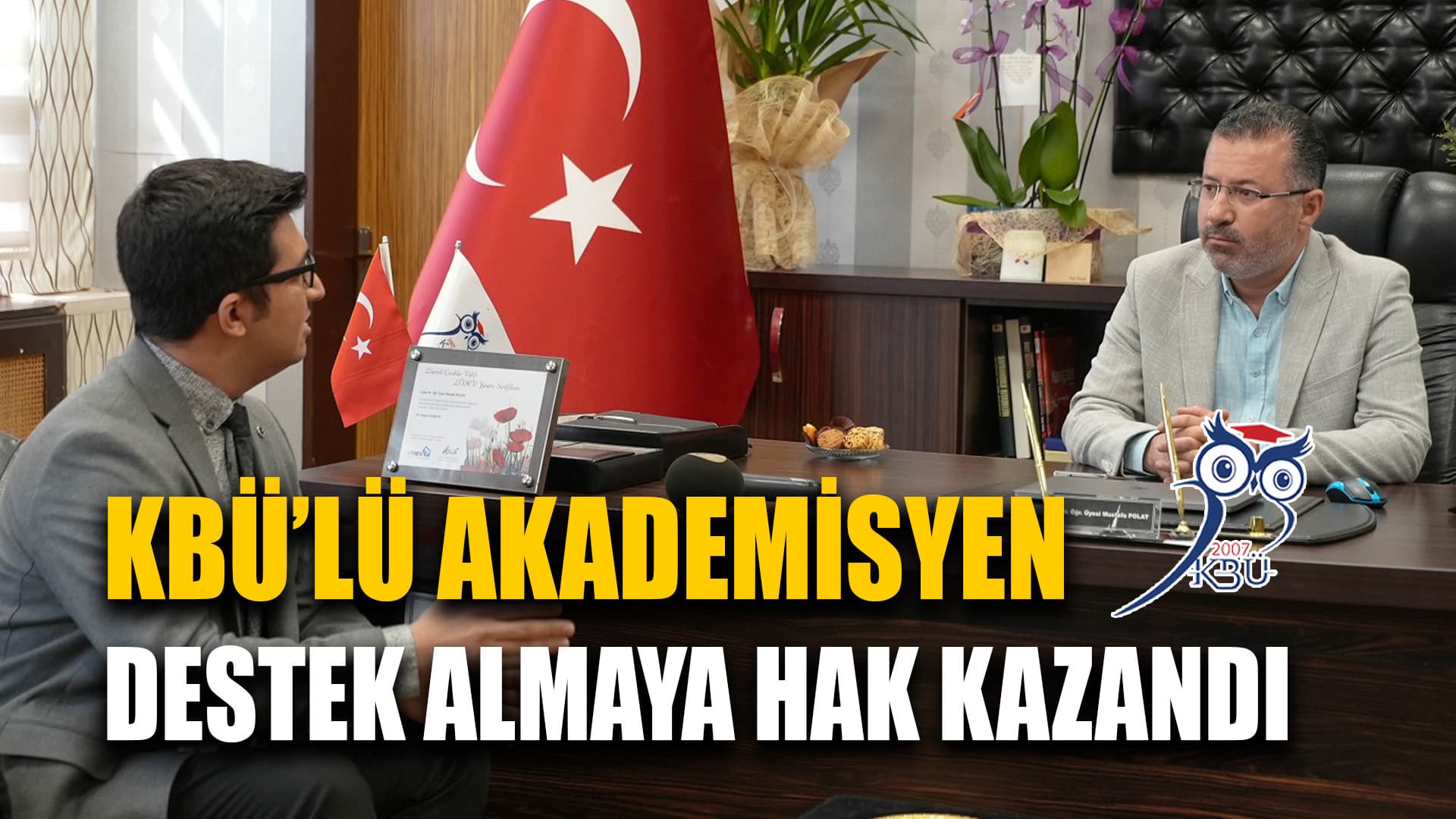 KBÜ’lü Akademisyenin Yayını Destek Almaya Hak Kazandı