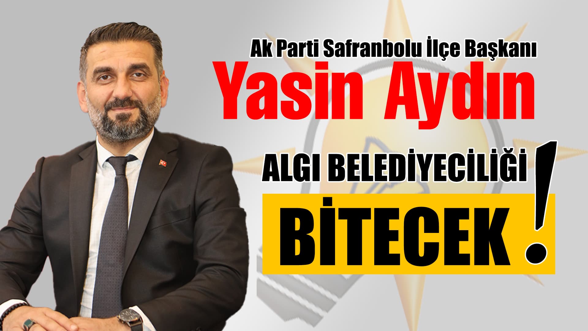 ALGI BELEDİYECİLİĞİ BİTECEK !