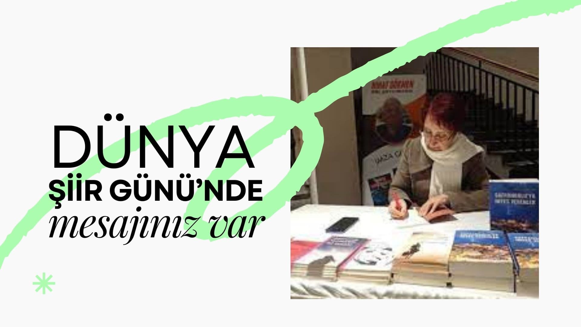 Mor Safran Kültür Sanat Derneği Başkanı Döndü Açıkgöz, Karabük'te 21 Mart Dünya Şiir Günü'nü Kutladı