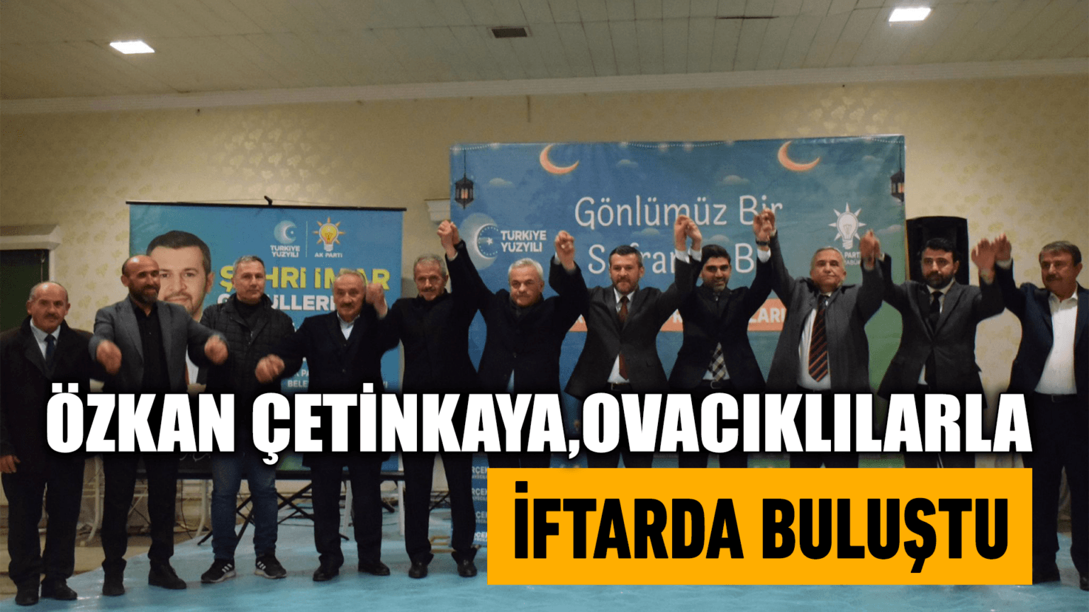 Çetinkaya; “Güçlü projelerle gelerek kentin önünü kapatan tüm engellerden kurtulacağız."