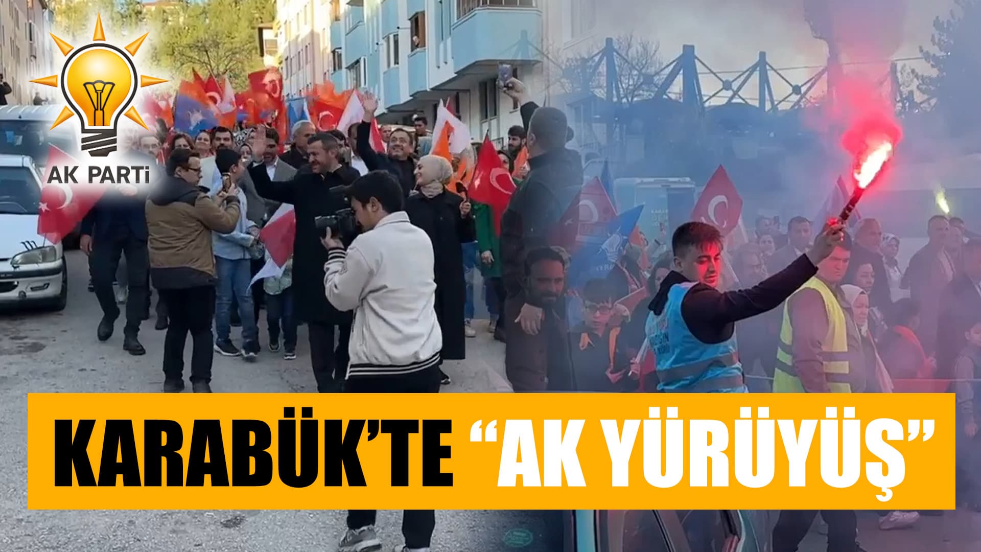 Karabük'te AK Parti İl Başkanlığınca "AK Yürüyüş" düzenlendi