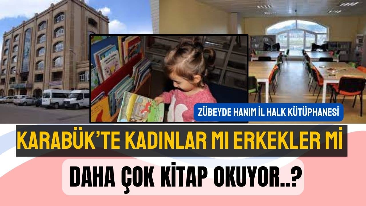 Karabük Zübeyde Hanım İl Halk Kütüphanesi geçen yıl 81.648 kişiyi ağırladı