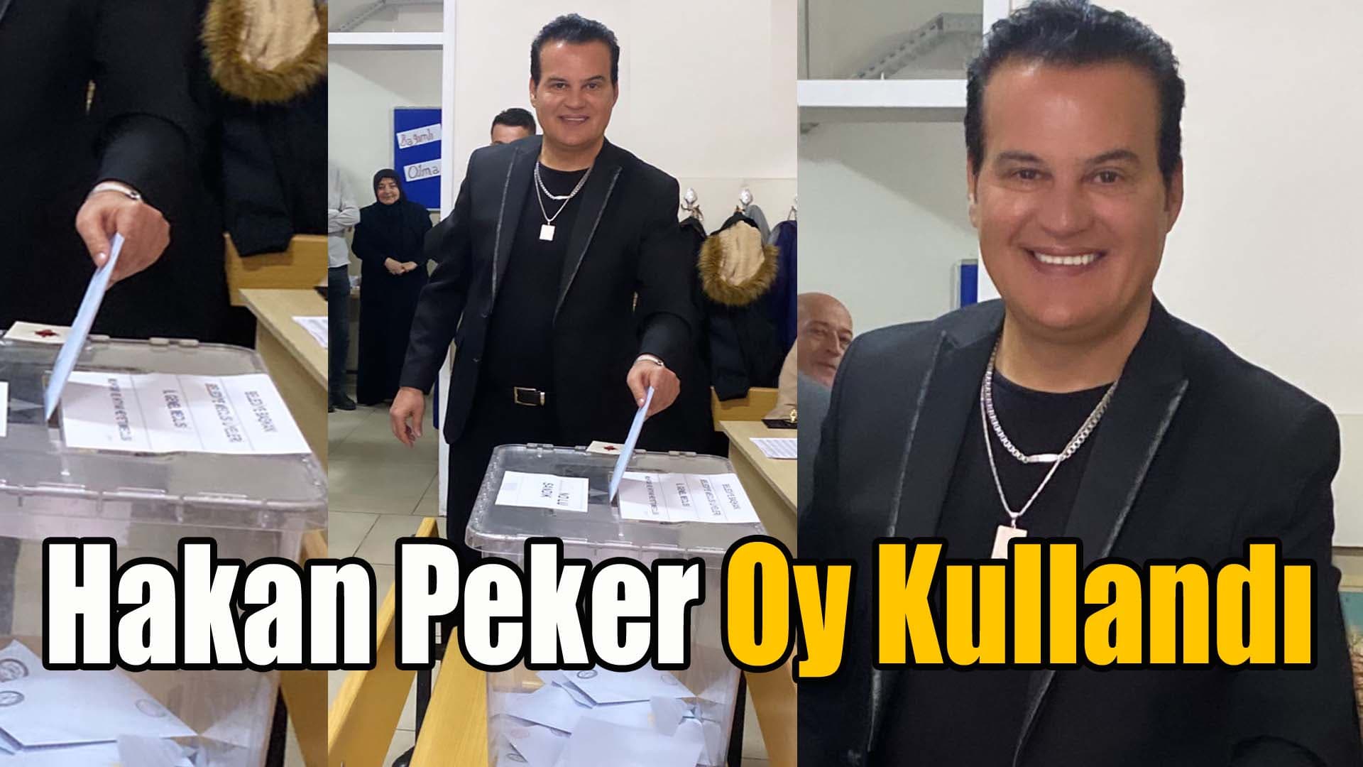 IYI Parti Safranbolu Belediye Başkan adayı Hakan Peker Oy Kullandı