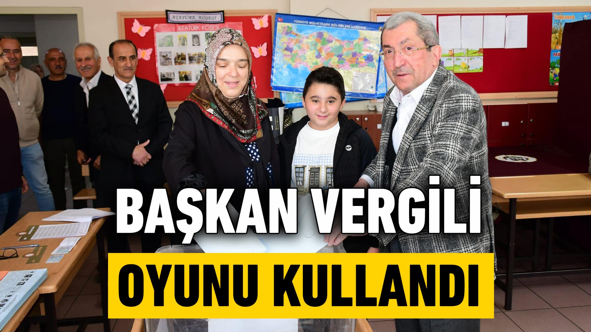 Karabük Belediye Başkanı Rafet Vergili Oyunu Kullandı