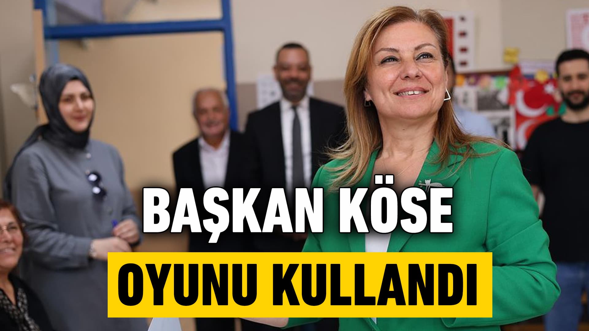 Safranbolu Belediye Başkanı Elif Köse Oyunu Kullandı