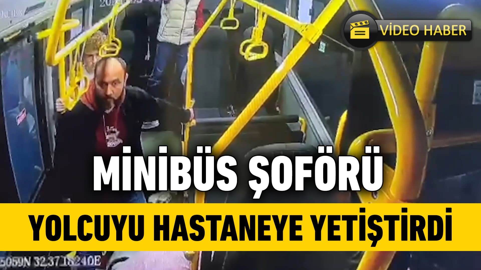 Karabük'te minibüs şoförü rahatsızlanan yolcuyu hastaneye yetiştirdi
