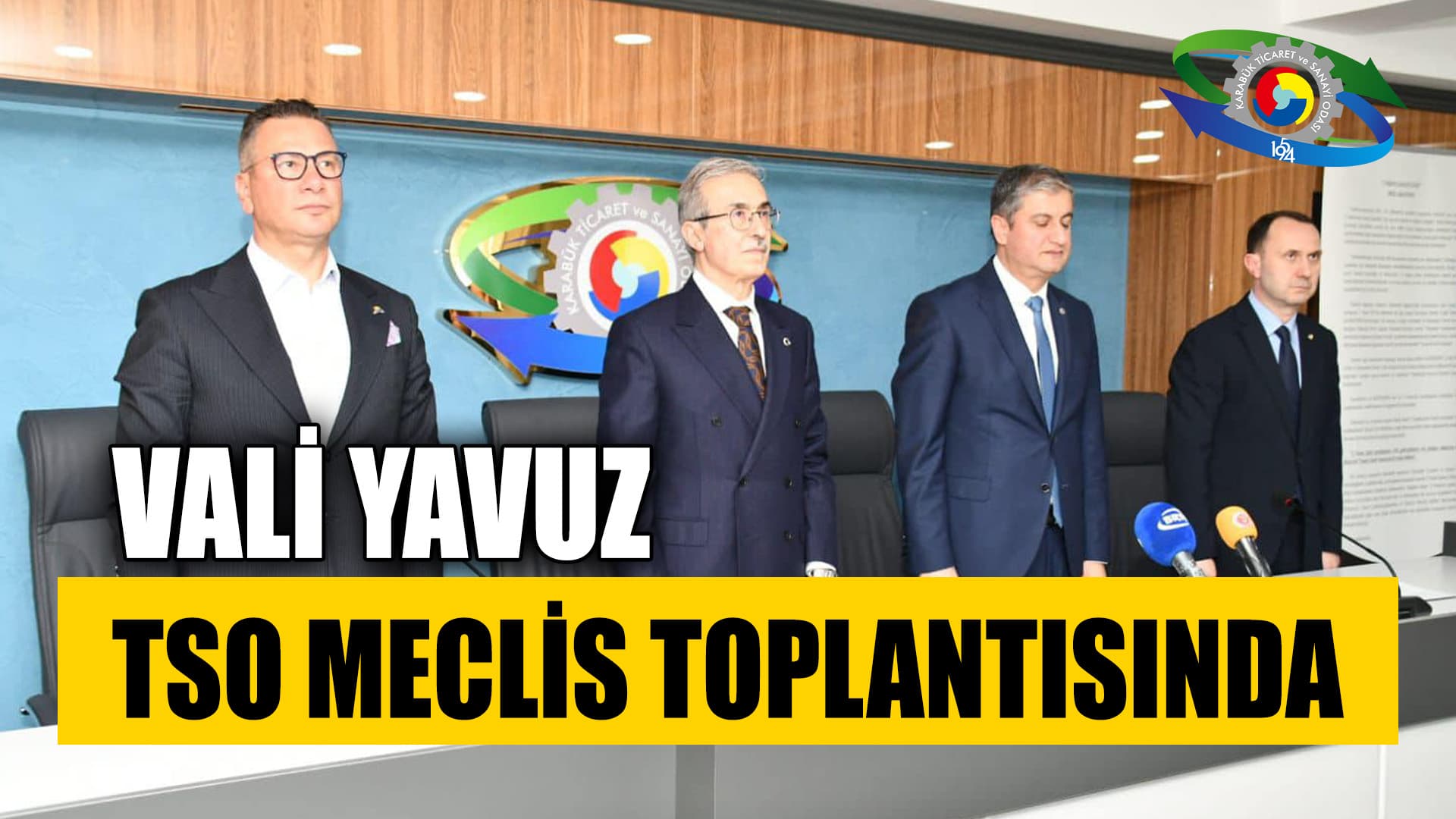 Vali Yavuz TSO’nun Meclis Toplantısına Katıldı