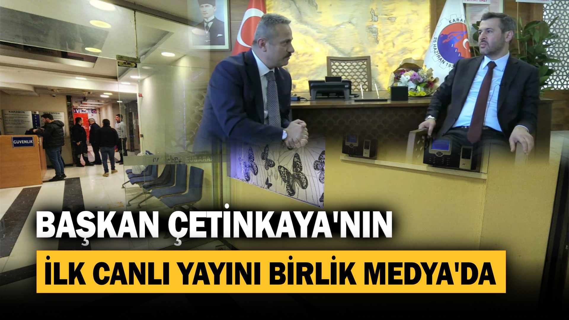 Çetinkaya: "Büyük İcraatlar Yapmak İçin Yola Çıktık"