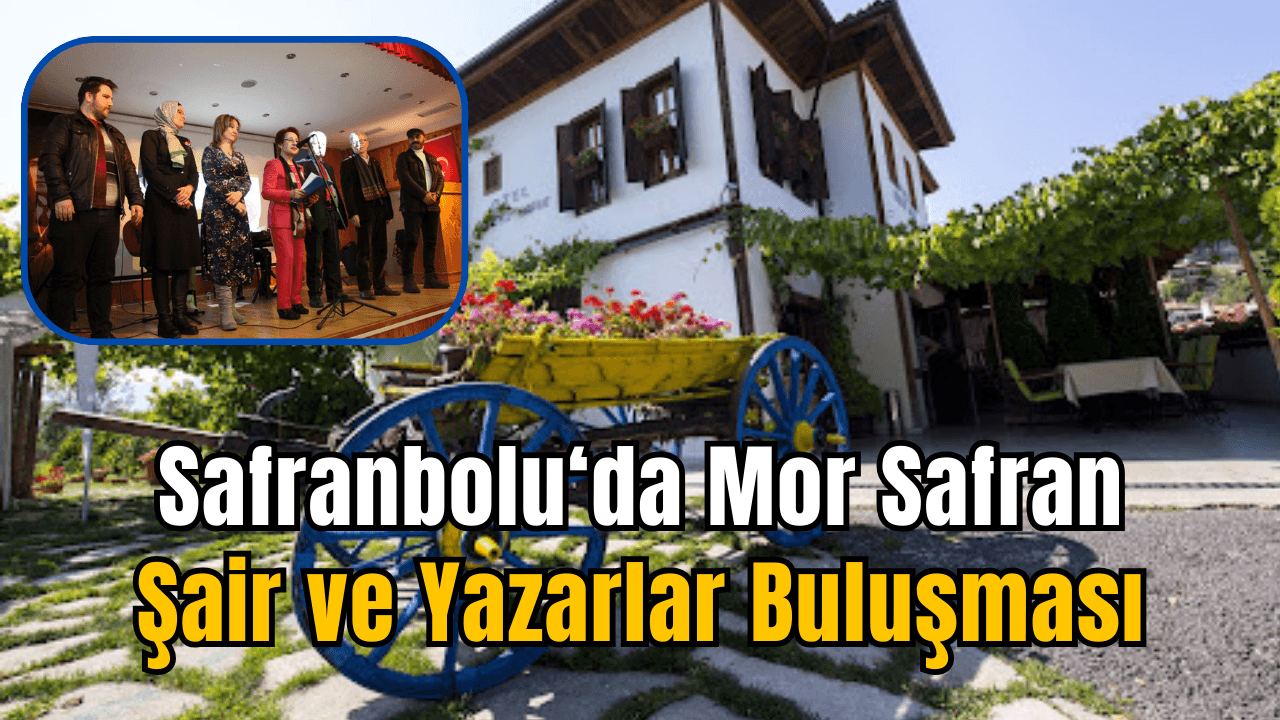 Safranbolu'da Şairler ve Yazarlar Buluşuyor