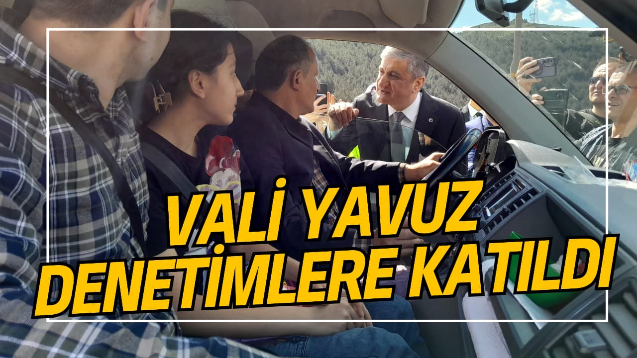 Karabük'te Vali Yavuz, Ramazan Bayramı öncesi trafik denetimlerini arttırdı