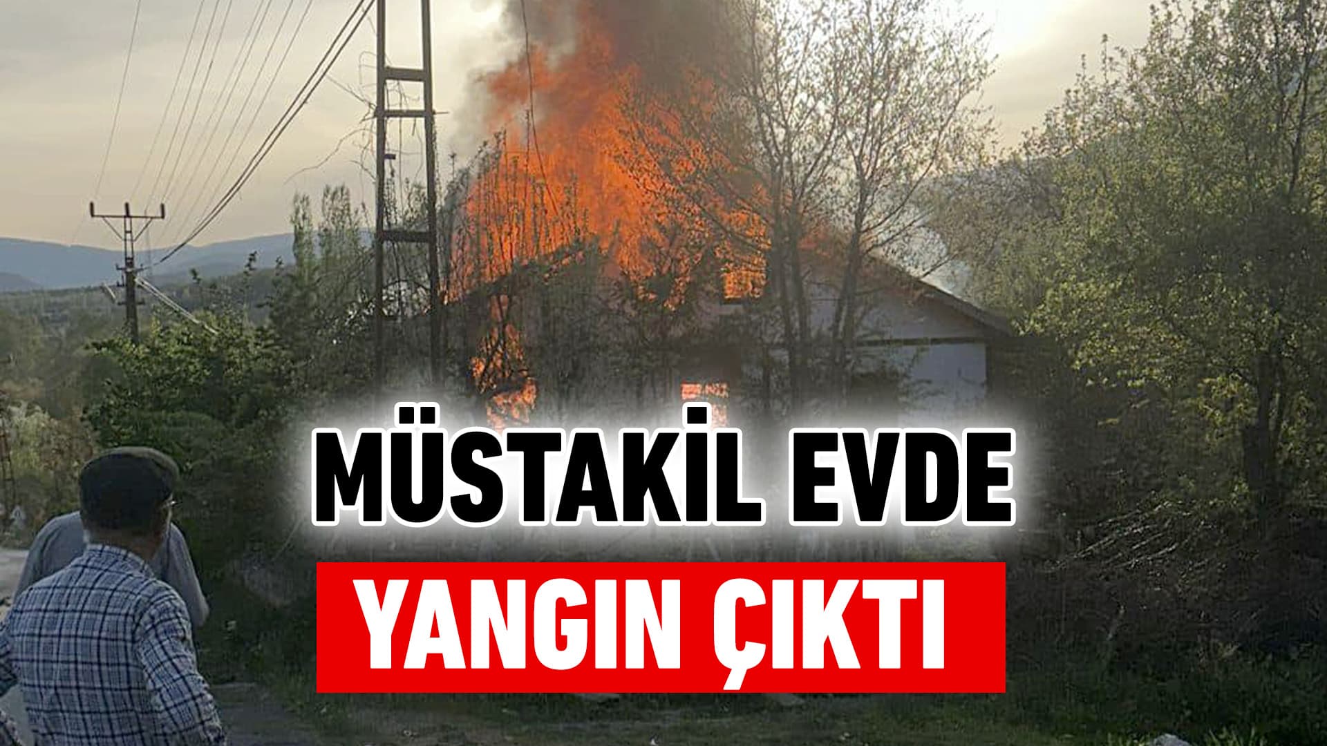 Karabük'te 2 Katlı Müstakil Evde Çıkan Yangın Söndürüldü