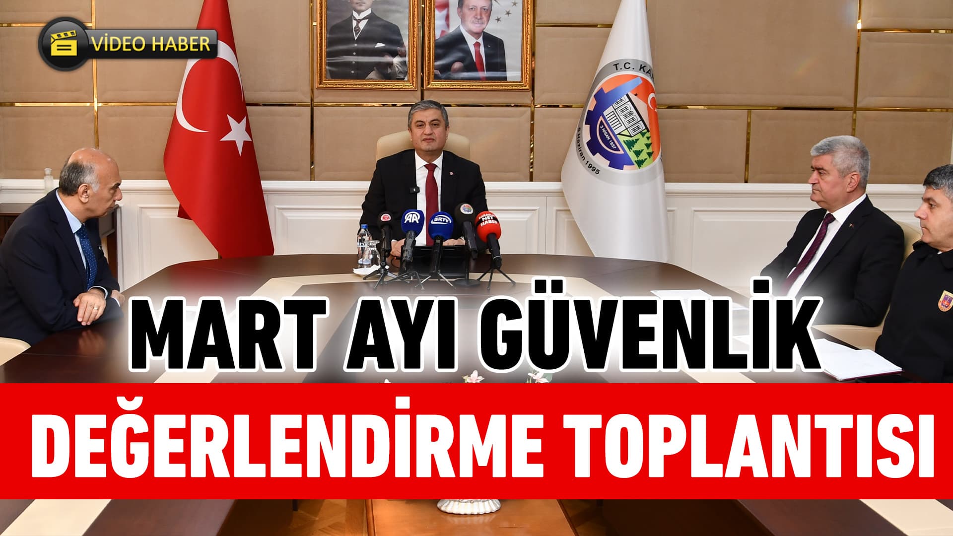 Vali Yavuz Mart ayı güvenlik değerlendirme toplantısı gerçekleştirdi