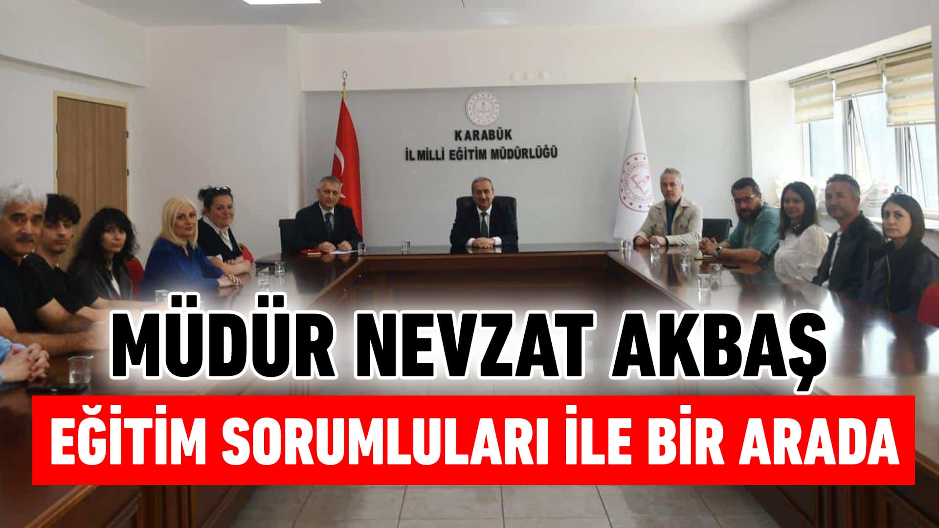Milli Eğitim Müdürü Akbaş Makedon ve İtalya Eğitim Sorumluları İle Bir Arada