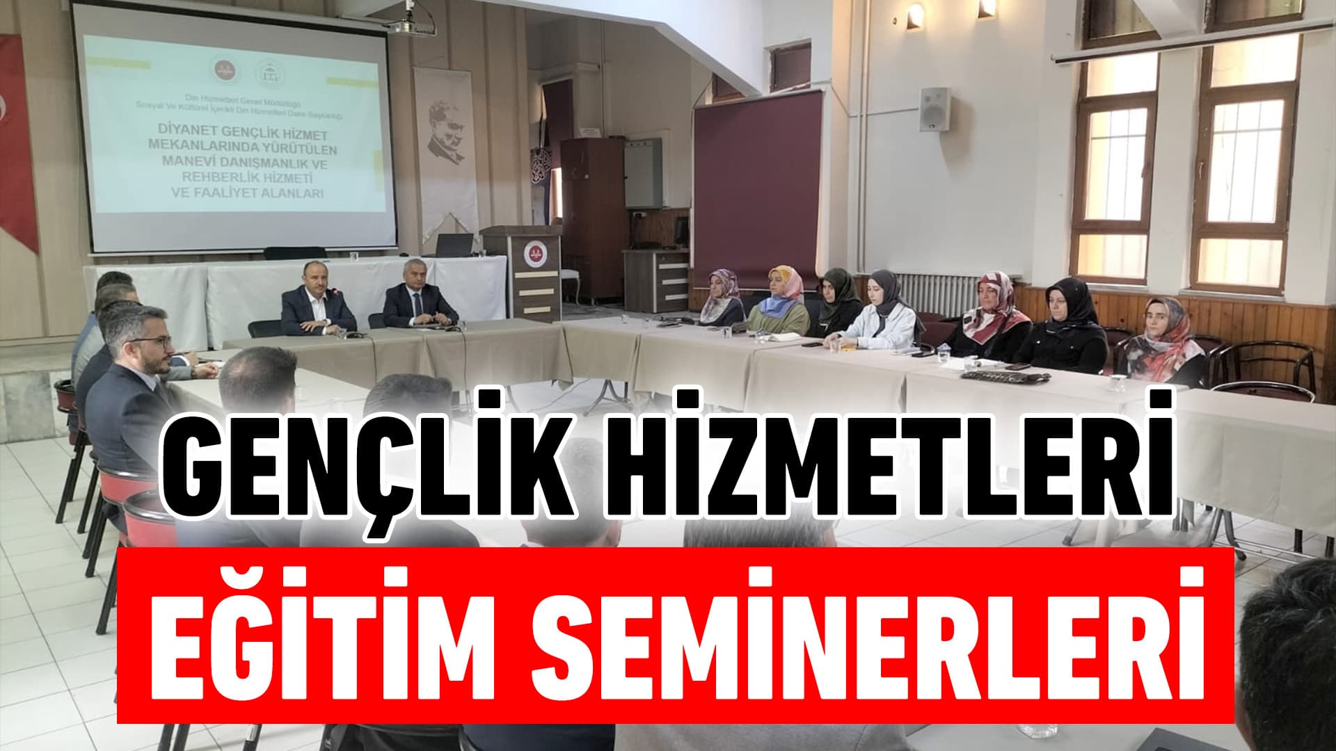 Gençlik Hizmetleri Eğitim Seminerleri Düzenlendi