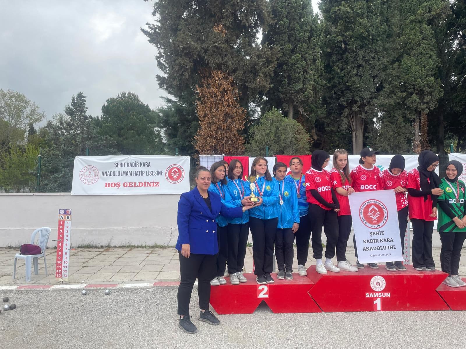 Alaçam'da Bocce Turnuvası düzenlendi